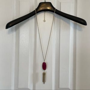 Kendra Scott Rayne in Gold/Maroon Jade